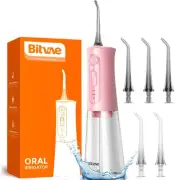 Water Dental Flosser Teeth Picks, Cordless Portable Oral Irrigator, Powerful ...