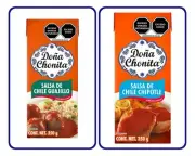 DOÑA CHONITA SALSA DE CHILE GUAJILLO Y CHILE CHIPOTLE 2 CAJITAS