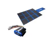 Kings 360W Folding Solar Blanket Grade A PET coated cells+ 25A DCDC Charger