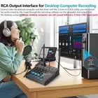 Mixing Console USB Desk Table Sound Board Mixer With Dual Wireless Mic For K SD3