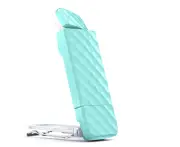 USB Rechargeable Book Light, Clip-on LED Reading Light, 3 Amber Colors & 5 Brightness, Perfect Gifts Stocking Stuffers for Book Lovers,Kids-Green
