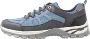 [Rieker] Men's B6810 Trekking Low Shoes, Blue