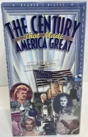 Reader's Digest The Century That Made America Great VHS 3 Tape Box Set CBS Video