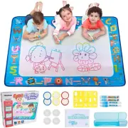 Magic Water Doodle Mat, 39.5 X 31.5 Inch Large Drawing Coloring Mat Painting Wri