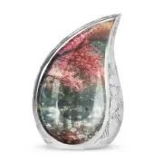 Springtime Swan Reflection Small Urns For Ashes - Urn For Ashes Adult Male