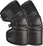 Winter Warm Motorcycle Knee Pads Knee Guards Practical Portable Trendy Durable Motorcycle Knee Shin Guards for Outdoor Sports, Style A