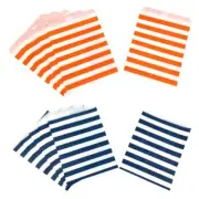 [JB] 100pcs Sweet Bag Paper Striped Candy Buffet Selection Wedding Party Gift