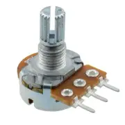 10 x 500K Logarithmic Splined Potentiometer Pot