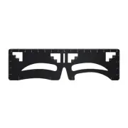 Eyebrow Stencil Three-point Grooming Eyebrow Makeup Tattoo Balance Tool