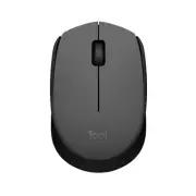 Logitech M171 Wireless Mouse for PC, Mac, Laptop, Optical Tracking - Grey/Black