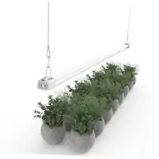 LED Grow Light 4FT Full Spectrum Compact Linkable Lighting Fixture for Indoor