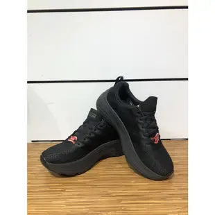 【清大億鴻】SKECHERS 女慢跑鞋GORUN MAX CUSHIONING ARCH FIT黑色128308BKGY