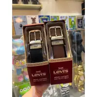 在飛比找蝦皮購物優惠-LEVIS 真皮皮帶