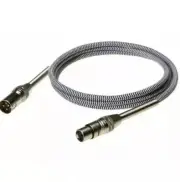 Amazon 3 Pin XLR Male-Female Microphone Audio Cord Mic Shielded Cable 10’ Silver