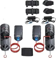 Underwater Scooters Submersible Equipment Snorkeling Equipment Flying Fish Sea Scooter Electric Underwater Booster Underwater Sea Scooter(Two-Hand Package)