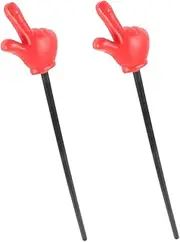 MOLUCKFU 2pcs Plastic Hand Pointers for Classroom Presentations Finger Pointers for Teachers Versatile Teaching for Games Role Play Activities