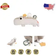 Multifunctional Crocodile Tummy Time Pillow - Sensory Stimulation & Teething