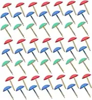 FOYTOKI 60Pcs Decorative Upholstery Tacks Household Sofa Tacks for Home Decor Furniture Nails Pins Each for DIY Projects and Finishing Touches