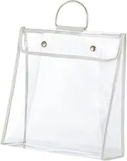 [TOVINANNA] Storage Bag Storage Bags Clear Bag Clear Purses for Clo Purse Organizer Bag Organizer Tote Bags Transparent Tote Bag Clo Storage Organizers Dustproof Bag Clothes White