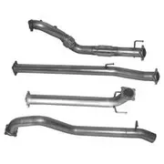 Hulk 4X4 Exhaust Kit to suit Toyota Hilux D4D 26 Series 3.0L Td 2005-7/2015 3" S/Stl **No Muffler** - HU4941NM