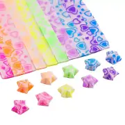 Star Paper Strips Lucky Paper Star Strips 10 Colors Glow In The Dark 210 Sheets