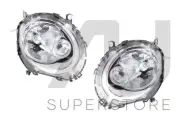 Pair LH+RH Head Light Clear For BMW Mini Cooper Hard Top 07~13 / Soft Top 09~13