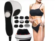 9in1 Body Massager Anti-Cellulite Machine Slimming Toning Device Fit Tool