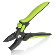 Pruning Shears for Gardening, Handheld Garden Scissors with Sharp Rust-resist...