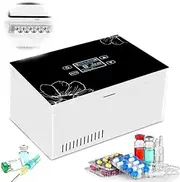 Small Refrigerator, Diabetes Bag, Insulin Cooling Case, for Diabetic Insulin Refrigerated and Temperature, 2-8°C, White