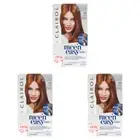 3x Clairol Nice N Easy Permanent Hair Colour Kit Grey Coverage 6R Light Auburn