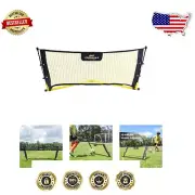 Lightweight Soccer Rebounder Net with Extended Rebound Area - Unisex Use