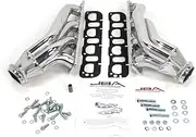 JBA (1965SJS) Stainless Steel Silver Ceramic Shorty Exhaust Header for Challenger/Charger/Magnum/300C