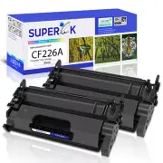 2PK CF226A Black Toner Cartridge For HP 26A LaserJet M426fdn M426 M402dn M402dw