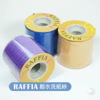 在飛比找蝦皮購物優惠-【大嘴鳥】RAFFIA 耐水洗紙紗 拉菲草 台灣紙線 編織線