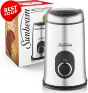 EM0405 Multigrinder II Coffee Herb Spice Grinder 165W One-Touch Stainless Steel