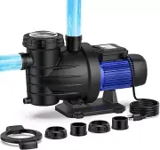 1.5HP Pool Pump Powerful Self Primming 5547GPH Swimming Pool Pump 1419
