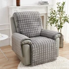 Recliner Sofa Cover Armchair Slipcovers Velvet Non-Slip Relax Chair Protector