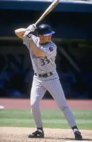 Infielder Jay Bell of the Arizona Diamondbacks in action 1998 Old Photo 1