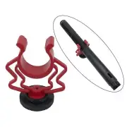 Universal Cold Shoe Mount Adapter Mic Bracket Microphone Shock Mount ABS