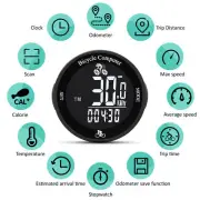 MTB Bicycle Wireless Computer GPS Speedometer Odometer w/ CAL&ETA Waterproof CCG