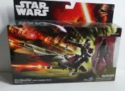 STAR WARS Elite Speeder Bike w/ Black Stormtrooper Pilot* 3.75" Figure - NEW MIB