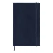 2025-2026 18-Month Diary Moleskine Large Weekly Notebook Softcover Sapphire Blue M-DSB2018WN3Y26