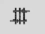 Marklin 2204 Ho Scale Straight Track 22.5 mm