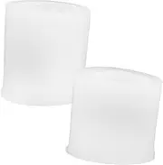 2pcs Christmas Hat Candle Mold Silicone Mold for DIY Scented Candles Flexible Reusable for Adding Fillers Like Dried Flowers Glitter for Holiday Decor