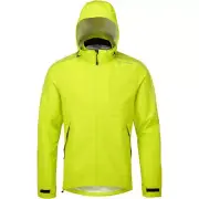 Altura Hail Men's Waterproof reflective hooded Rain Jacket Lime Green Size XXL