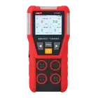 UNI-T Portable Multi Gas Detector O2 CO/ H2S /EX Gas Leak Meter USB PC UT334F+