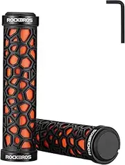 ROCKBROS Bike Handlebar Grips Double Lock-on Bike Grips Non-Slip Bicycle Handlebar Grips for MTB, BMX, Scooters, Folding Bikes 22.2mm
