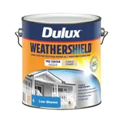 Dulux 4L Classic Cream Low Sheen Weathershield Exterior Paint - 4L