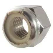 8-36 Nylon Lock Nut Stainless Steel 18-8 Elastic Insert Hex Nuts Qty 1000