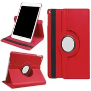 Smart 360 Rotate Leather Case Cover For iPad 9 8 7 6 5 Gen Air 3 2 1 Pro 10.5 - Red